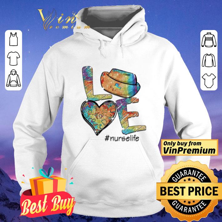 Love nurse life stethoscope heart shirt
