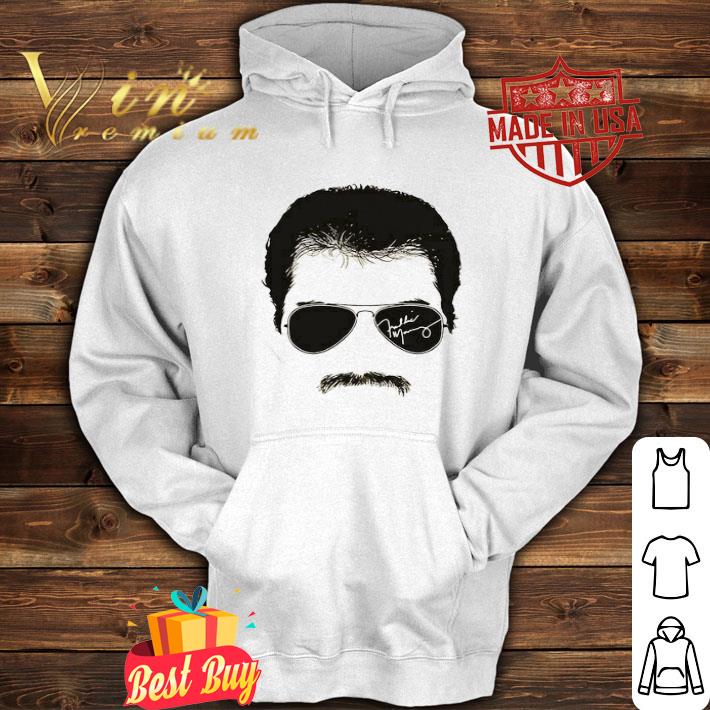 Freddie Mercury Face Signature 1970s Queen Band shirt