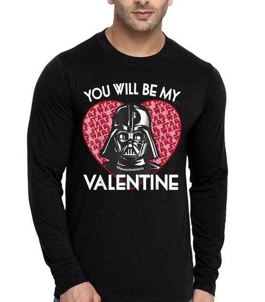 Star Wars You Will Be My Valentine Darth Vader Graphic Shirt 10 Star Wars You Will Be My Valentine Darth Vader Graphic Shirt