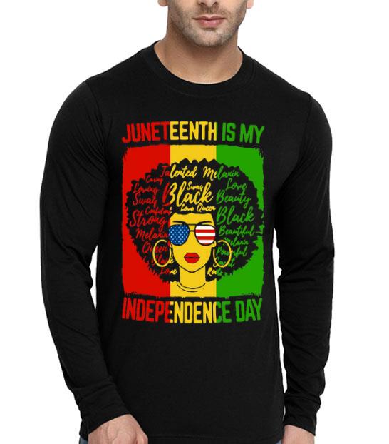Black Women Juneteenth Is My Independence Day Shirt 10 Black Women Juneteenth Is My Independence Day Shirt
