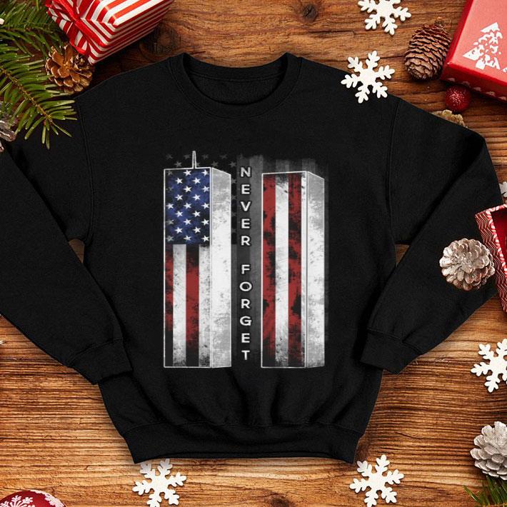 Never Forget American Flag shirt