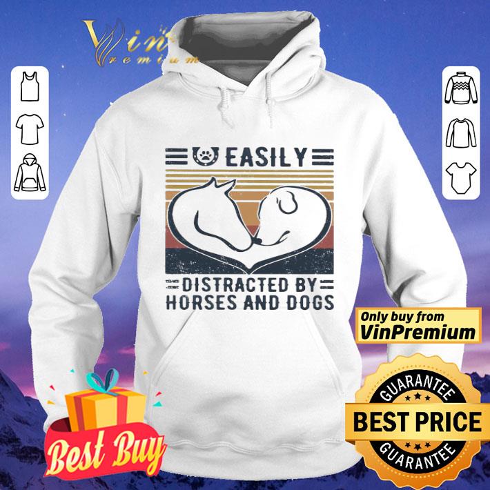 7b2e1daa easily distracted by horses and dogs vintage shirt 4 - Easily Distracted By Horses And Dogs Vintage shirt