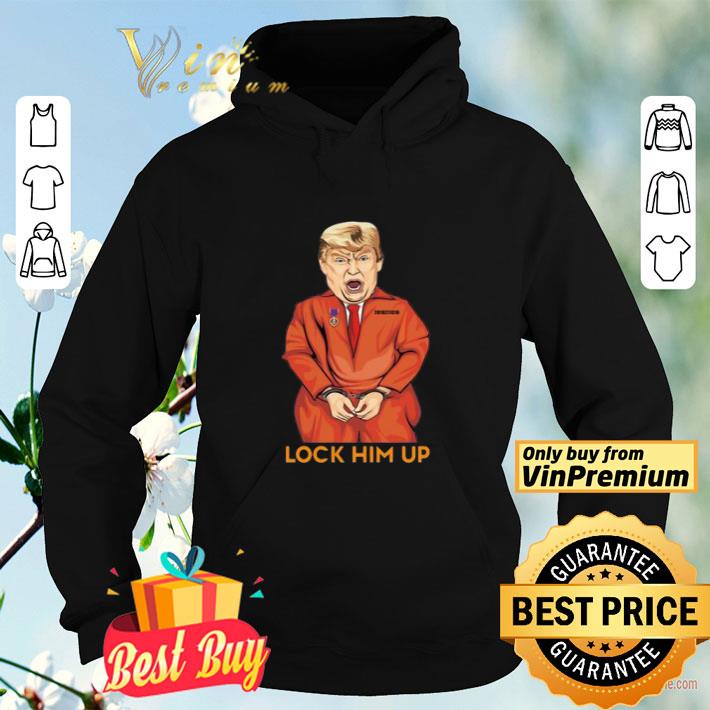7b3ce4ae trump orange prison jumpsuit lock him up shirt 4 - Trump Orange Prison Jumpsuit Lock Him Up shirt