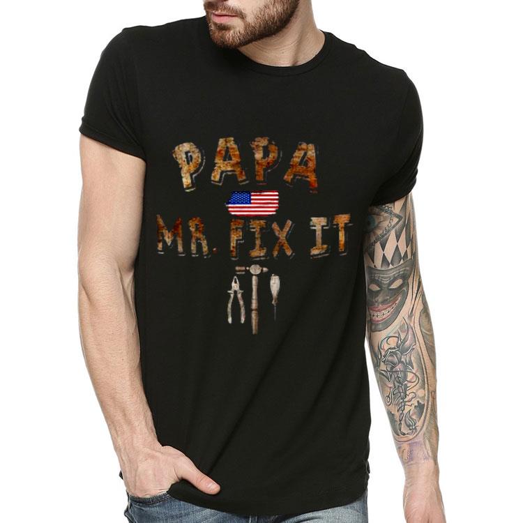Father Day Papa Mr Fix It Shirt 7b5109f8 father day papa mr fix it shirt 4 - Father Day Papa Mr Fix It Shirt