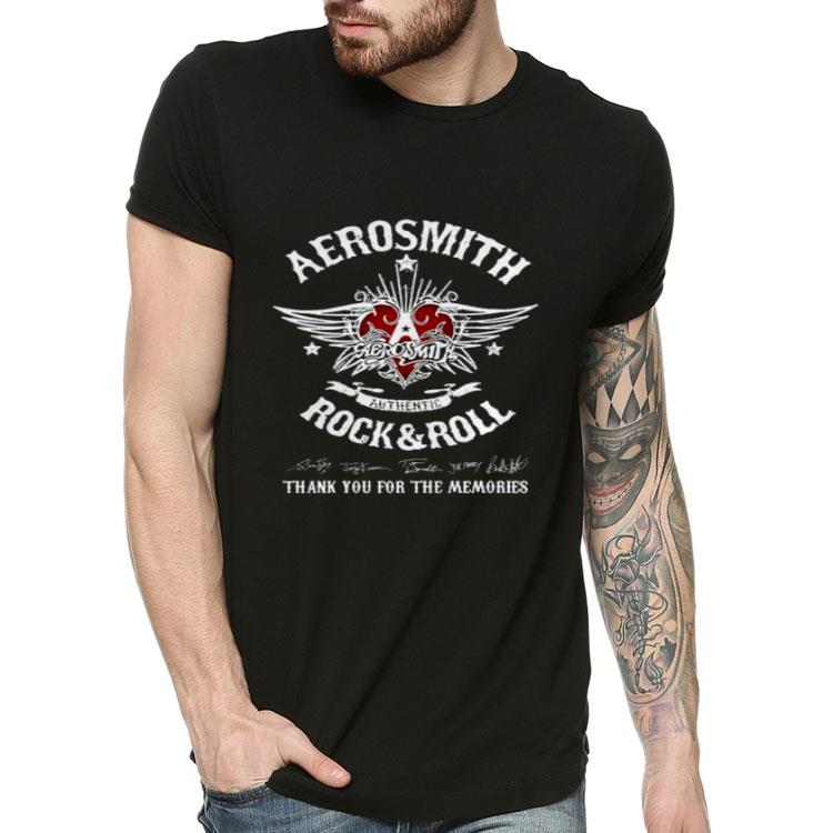 7cd32993 aerosmith authentic rock and roll thank you for the memories shirt 4 - Aerosmith Authentic Rock And Roll Thank You For The Memories Shirt