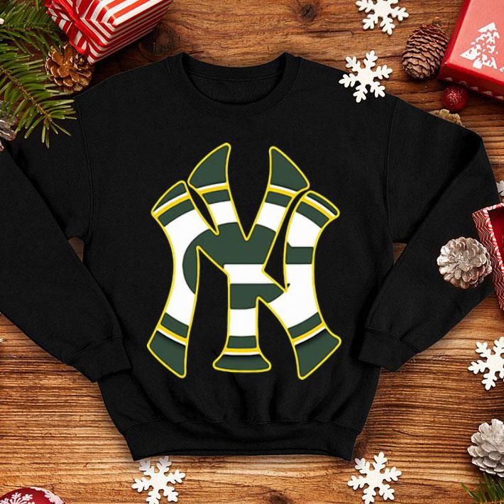 Green Bay Packers Inside New York Yankees shirt 12 Green Bay Packers Inside New York Yankees shirt