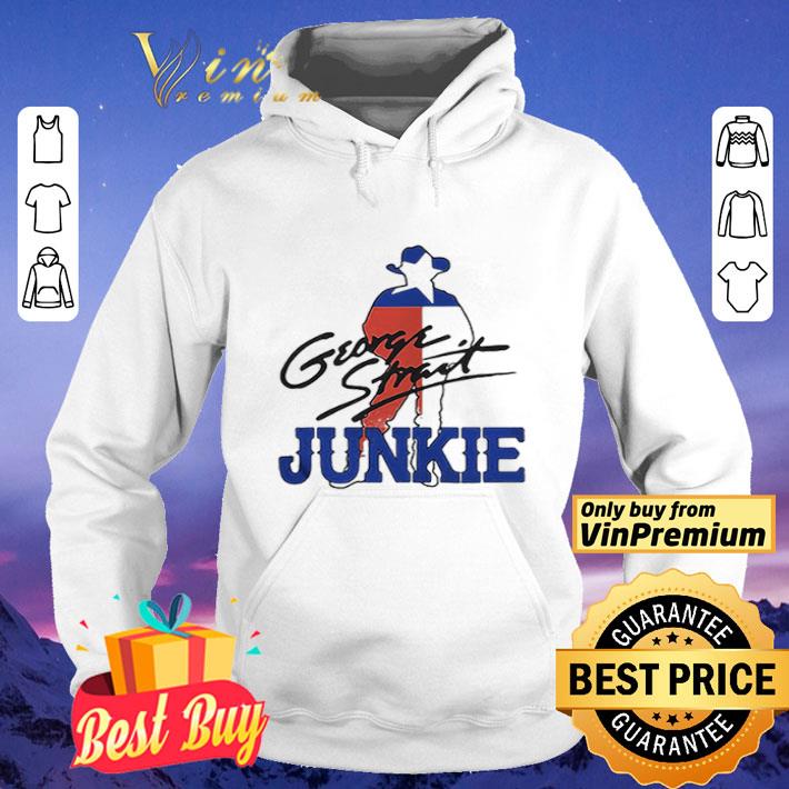 8273c5f2 george strait junkie flag signature shirt 4 - George strait junkie flag signature shirt
