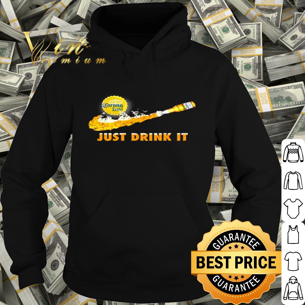 Corona Extra Beer Logo Nike just drink it shirt