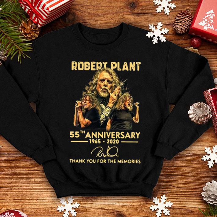 Robert Plant 55th Anniversary Thank You For The Memories Signature shirt 1 Robert Plant 55th Anniversary Thank You For The Memories Signature shirt
