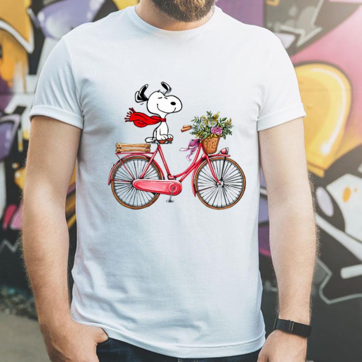 8337abde snoopy and bicycle shirt 4 - Snoopy And Bicycle shirt