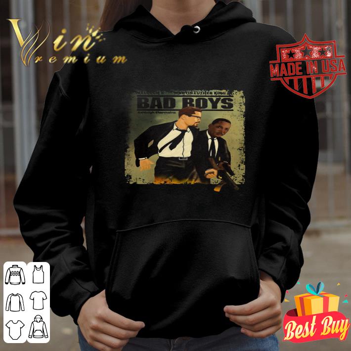 Malcolm X Martin Luther King Bad Boys Ashleigh Sharmaine shirt