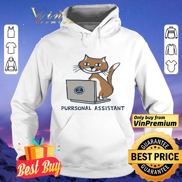 Cat purrsonal assistant shirt