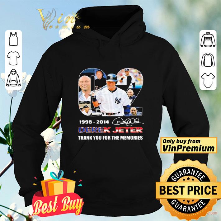02 1995 2014 derek jeter thank you for the memories signature shirt 10 02 1995 2014 derek jeter thank you for the memories signature shirt