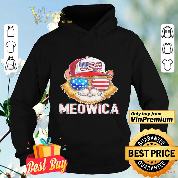 Meowica Cat Hat Sunglasses USA American Flag Independence Day shirt 86465771 meowica cat hat sunglasses usa american flag independence day shirt 4 - Meowica Cat Hat Sunglasses USA American Flag Independence Day shirt