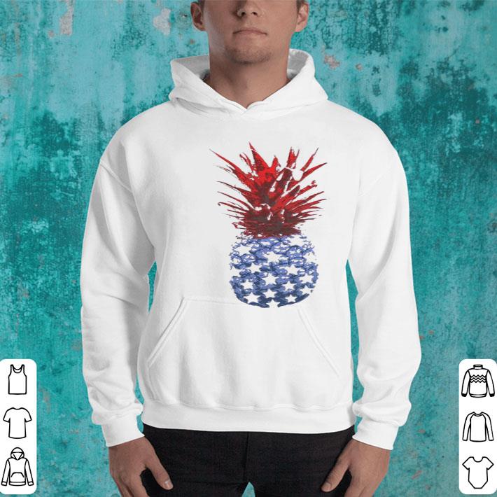 Pineapple American Flag Shirt