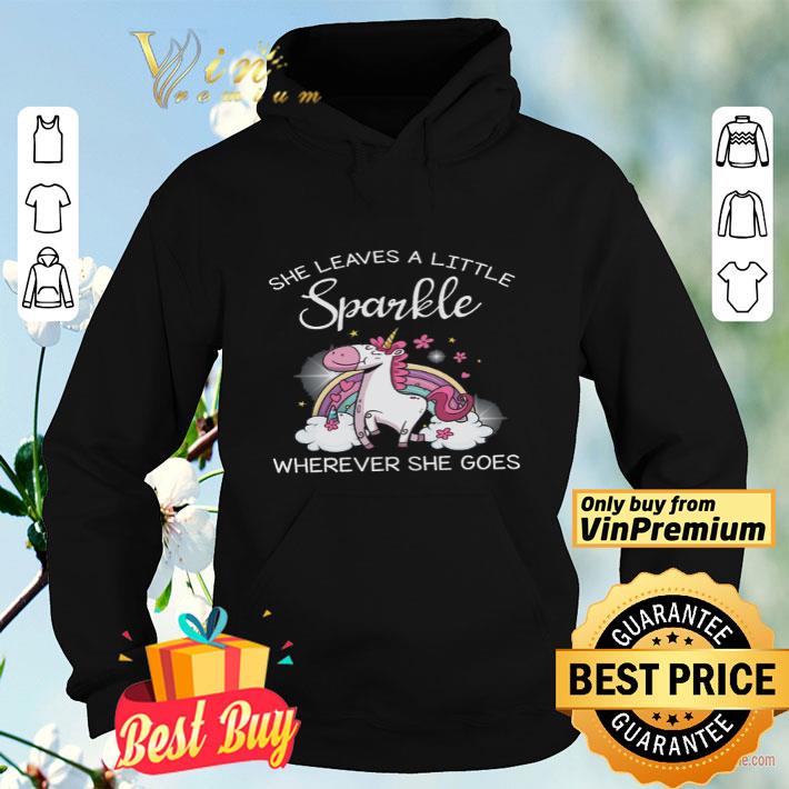 Unicorn She Leaves A Little Sparkle Wherever She Goes shirt 88d1f0bd unicorn she leaves a little sparkle wherever she goes shirt 4 - Unicorn She Leaves A Little Sparkle Wherever She Goes shirt
