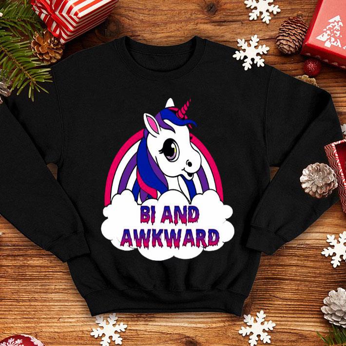 LGBT Unicorn Bi And Awkward Shirt 8958e26c lgbt unicorn bi and awkward shirt 4 - LGBT Unicorn Bi And Awkward Shirt