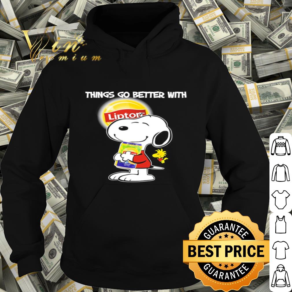 Snoopy thing will better with Lipton logo shirt