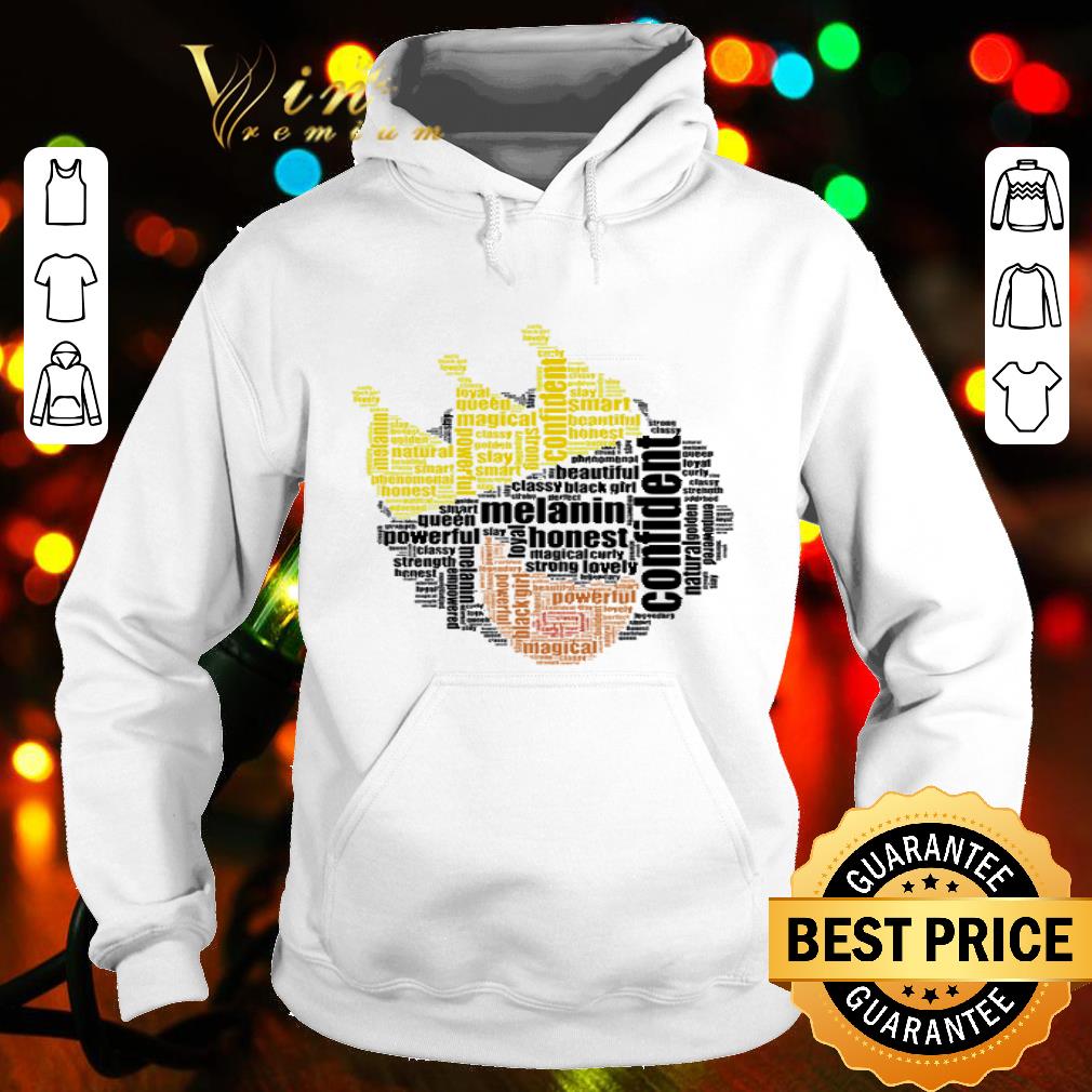 Black Queen Melanin Confident Honest King shirt