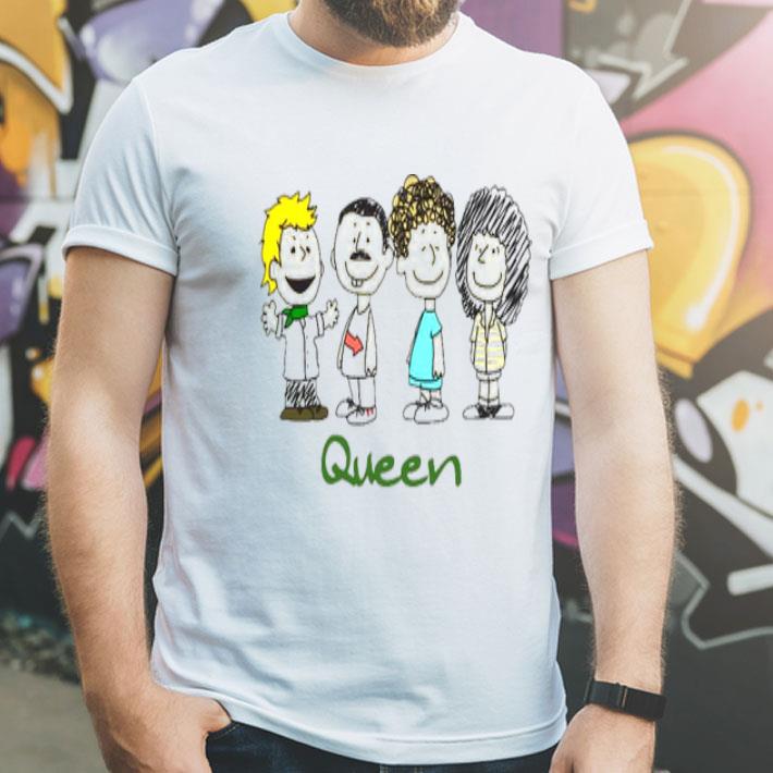 Queen Music Band Peanuts Style Shirt