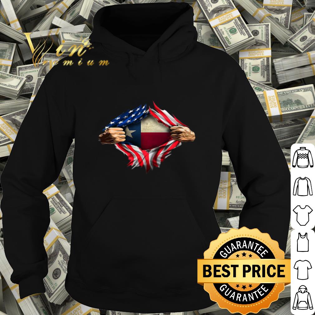 Texas Flag Inside Me American Flag 4th Of July shirt