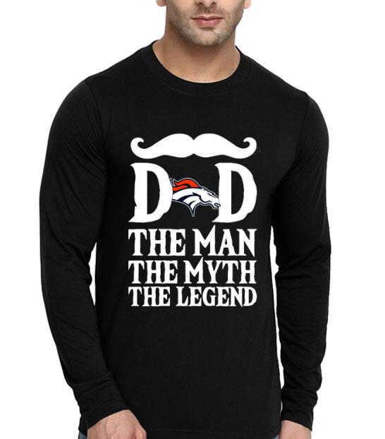 Denver Broncos Dad The Man The Myth The Legend Shirt