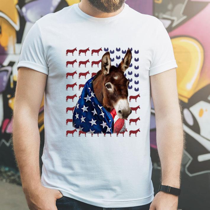 Donkeys American Flag 4th Of July Independence Day shirt 8ed88891 donkeys american flag 4th of july independence day shirt 4 - Donkeys American Flag 4th Of July Independence Day shirt