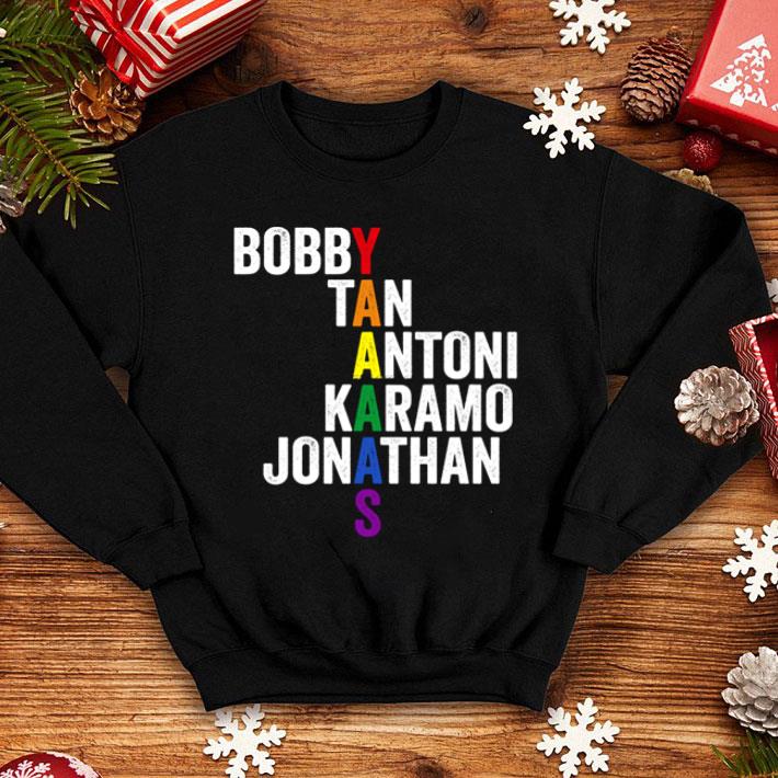 LGBTQ+ Eye Bobby Tan Antoni Karamo Jonathan Yaaaas shirt