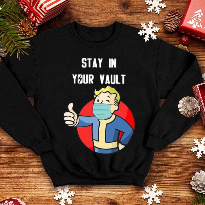 Stay In Your Vault Mask Social Distancing shirt 1 Stay In Your Vault Mask Social Distancing shirt