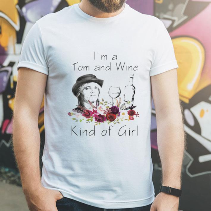 I’m A Tom Petty And Wine Kind Of Girl Floral shirt 8 I’m A Tom Petty And Wine Kind Of Girl Floral shirt