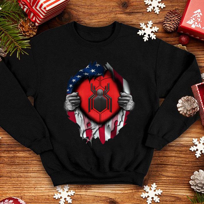 Spider Man Far From Home American Flag shirt