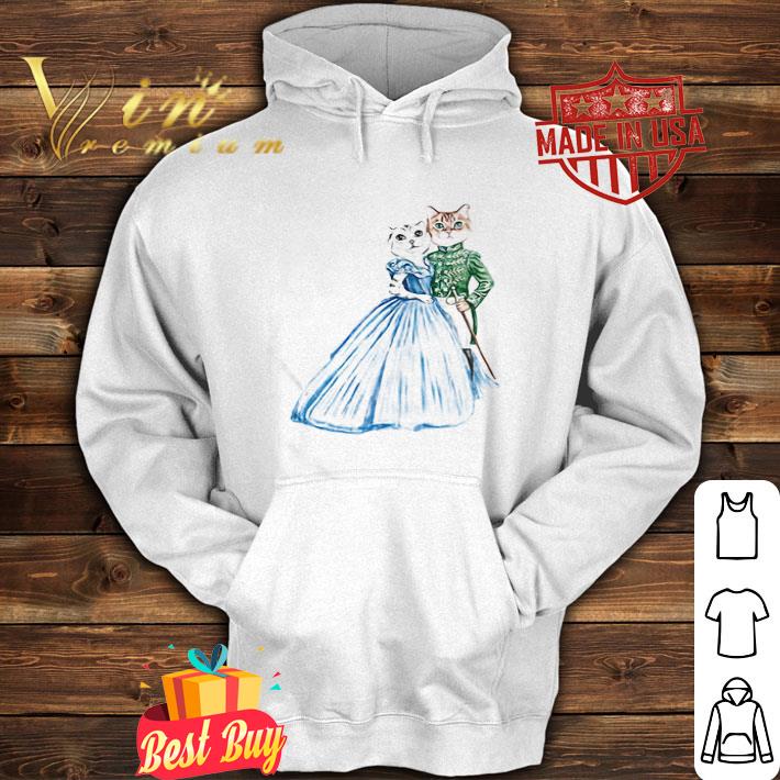 Cinderella movie mashup cat shirt