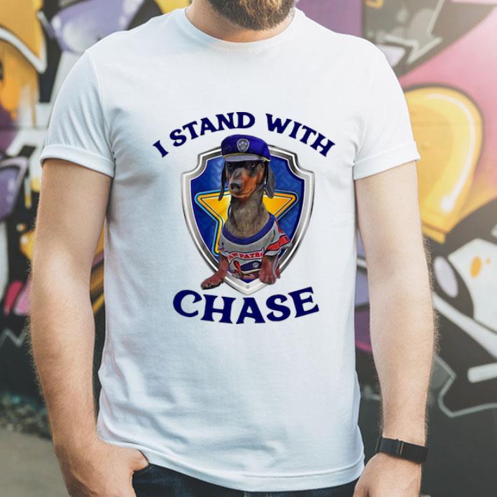 Dachshund Police I Stand With Chase shirt 8 Dachshund Police I Stand With Chase shirt