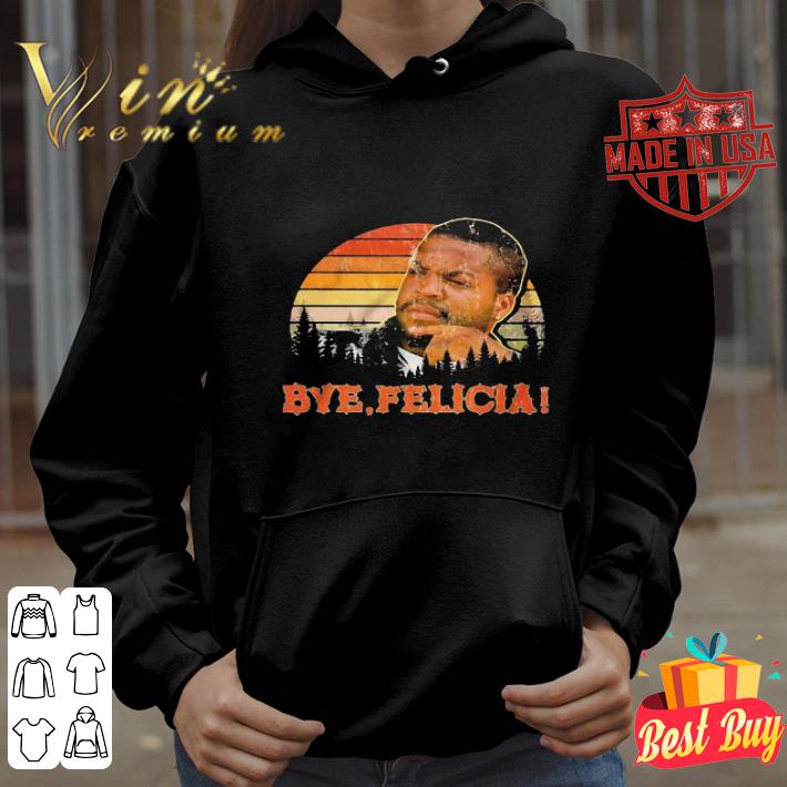 Bye felicia urban hip hop rap vintage sunset shirt