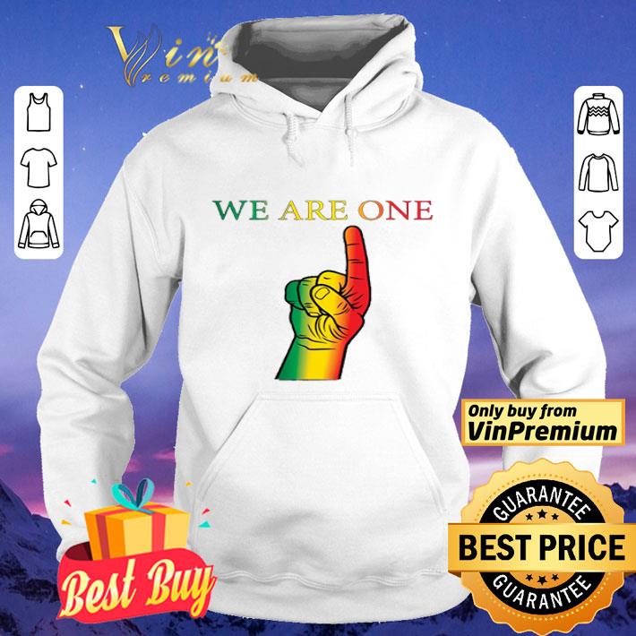 We are one hand shirt
