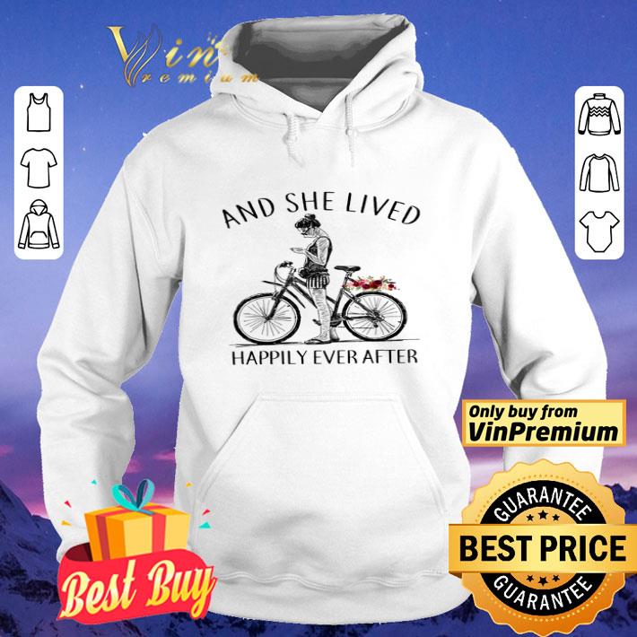 Bicycles And She Lived Happily Ever After shirt
