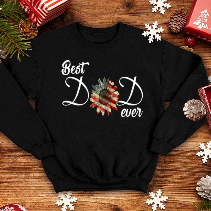 Best Dad Ever Sunflower American Flag shirt 12 Best Dad Ever Sunflower American Flag shirt