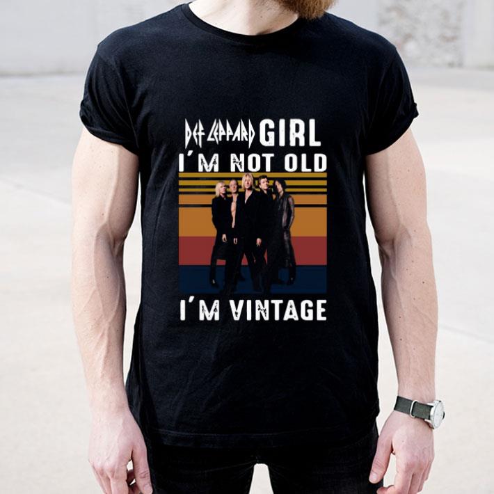 Def Leppard Girl I’m Not Old I’m Vintage Shirt 954004a0 def leppard girl i m not old i m vintage shirt 4 - Def Leppard Girl I’m Not Old I’m Vintage Shirt