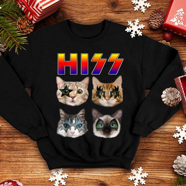 969b821e hiss cats kittens rock rockin pun shirt 4 - Hiss Cats Kittens Rock Rockin Pun Shirt