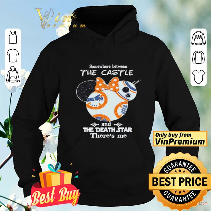 Minnie mouse Somewhere between the castle and the Death Star shirt 978d8837 minnie mouse somewhere between the castle and the death star shirt 4 - Minnie mouse Somewhere between the castle and the Death Star shirt
