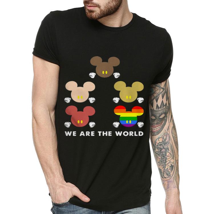 9841f5d2 lgbt mickey we are the world shirt 4 - LGBT Mickey We Are The World Shirt