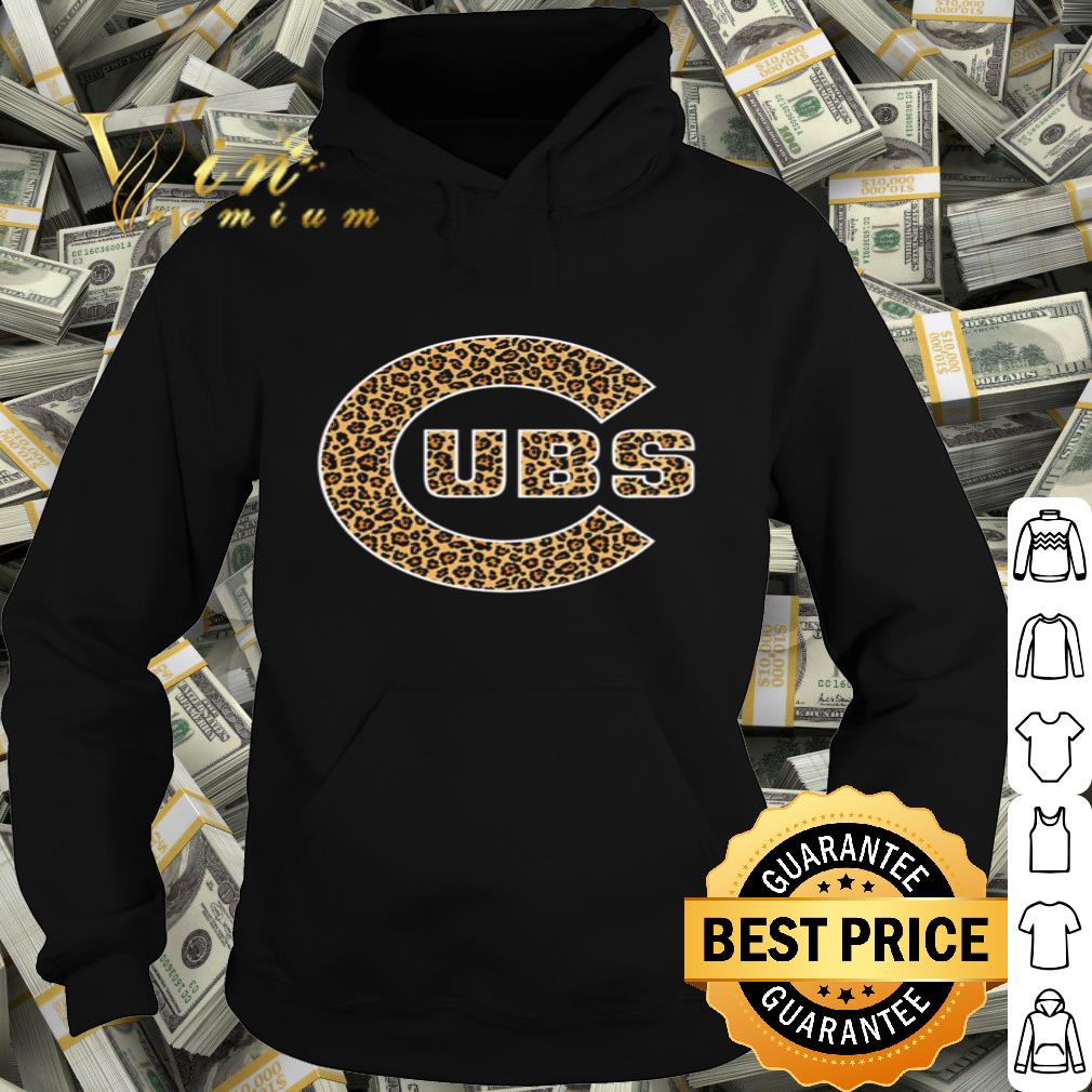 Leopard Chicago Cubs Logo shirt