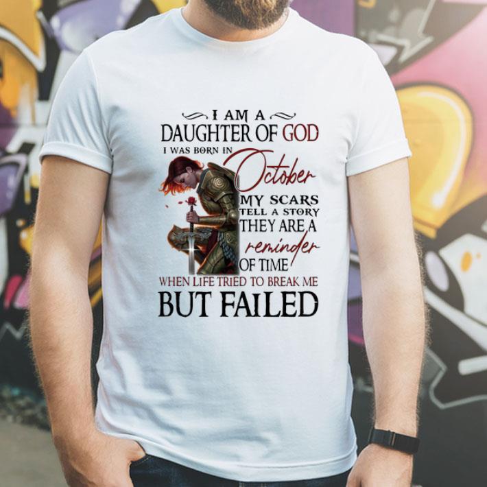 Knights Templar I Am A Daughter Of God I Was Born In October shirt 8 Knights Templar I Am A Daughter Of God I Was Born In October shirt