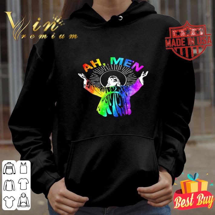 LGBT Jesus Ah Me’n Gay Pride Jesus shirt
