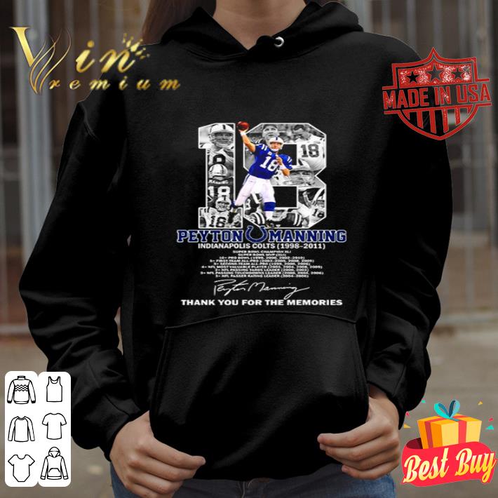 Indianapolis Colts 18 Peyton Manning 1998-2011 Signature shirt 9a2f5acc indianapolis colts 18 peyton manning 1998 2011 signature shirt 4 - Indianapolis Colts 18 Peyton Manning 1998-2011 Signature shirt