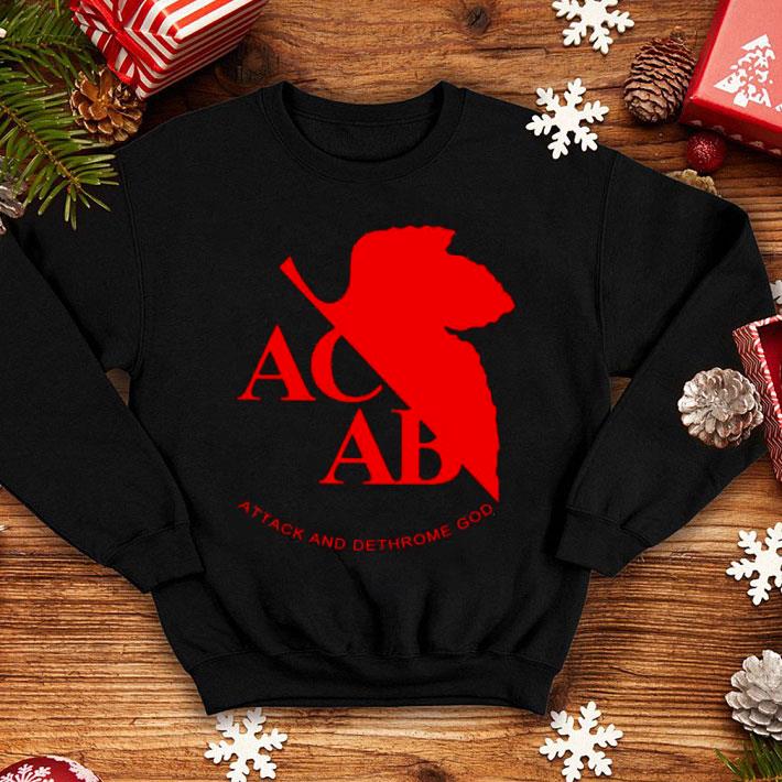 9a47300a acab attack and dethrone god shirt 4 - ACAB Attack And Dethrone God Shirt