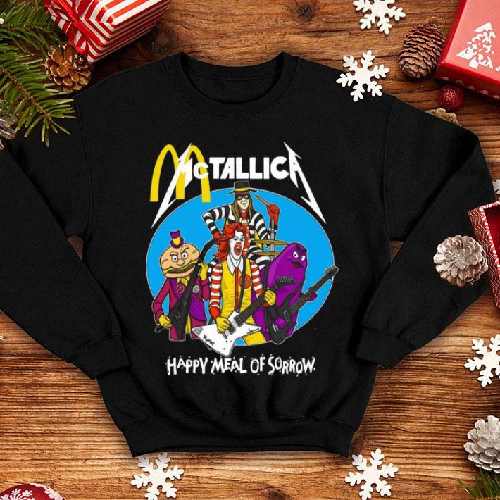 McDonald McTallica Metallica Happy Meal Of Rorrow shirt