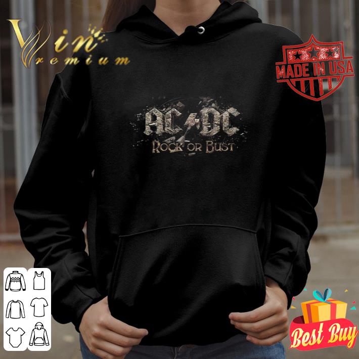 ACDC Rock Or Bust Album Poster shirt