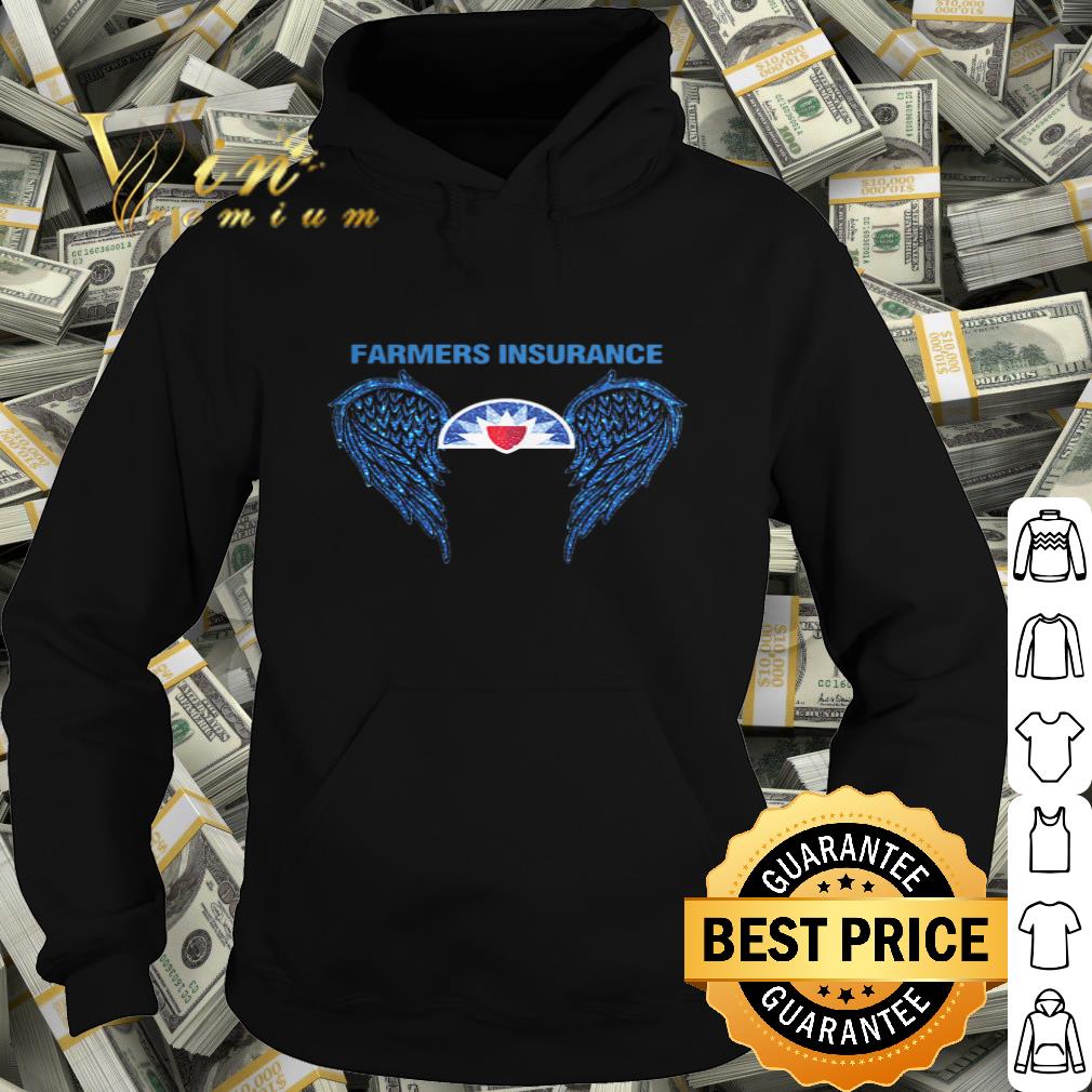 Glitter Wings Farmers Insurance Logo shirt
