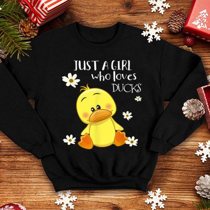 9c63f8d0 just a girl who loves ducks cute duck lover owner shirt 4 - Just a Girl Who Loves Ducks Cute Duck Lover Owner Shirt